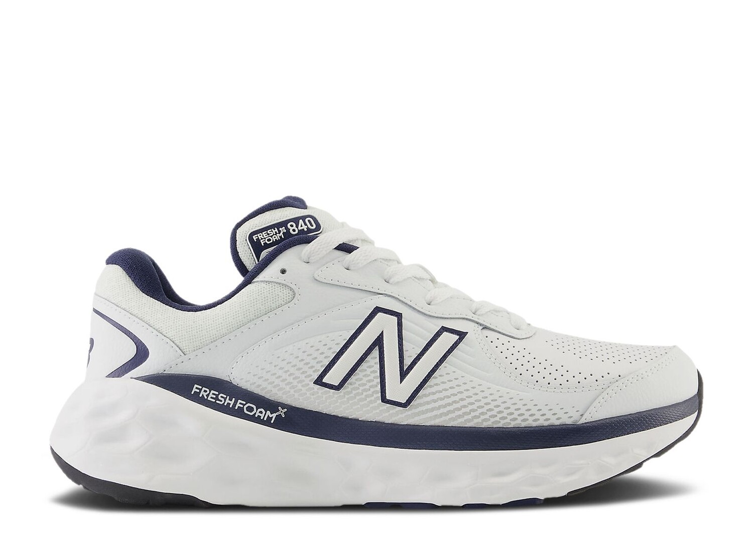 Кроссовки New Balance Fresh Foam X 840Fv1 4E Wide 'White Team Navy', белый кроссовки new balance fresh foam 680v7 4e wide navy team red синий