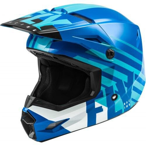 

Мотоциклетный шлем Fly Racing Kinetic Thrive 2021, синий