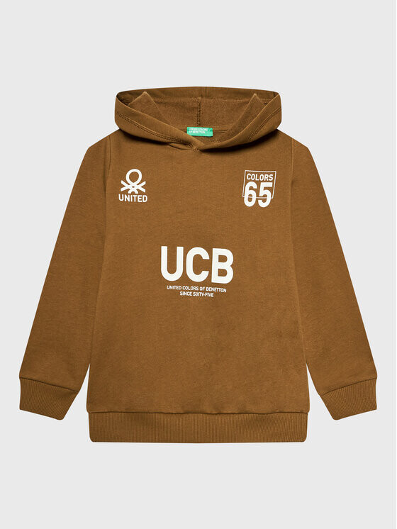 

Толстовка обычного кроя United Colors Of Benetton, коричневый