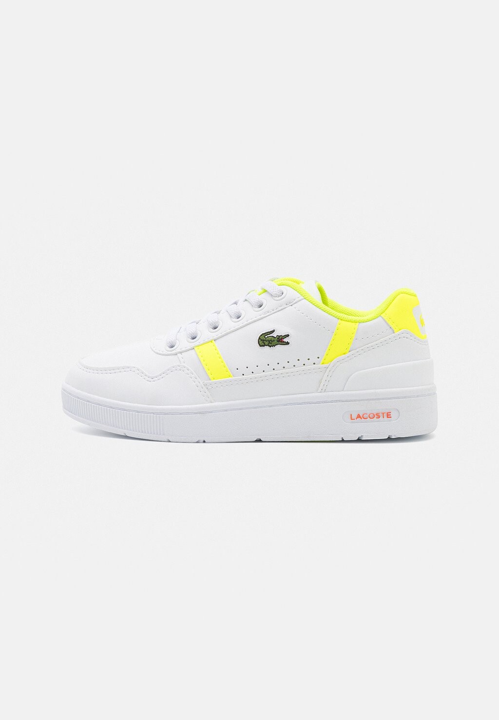 

Низкие кроссовки Unisex T-Clip Lacoste, цвет white/yellow