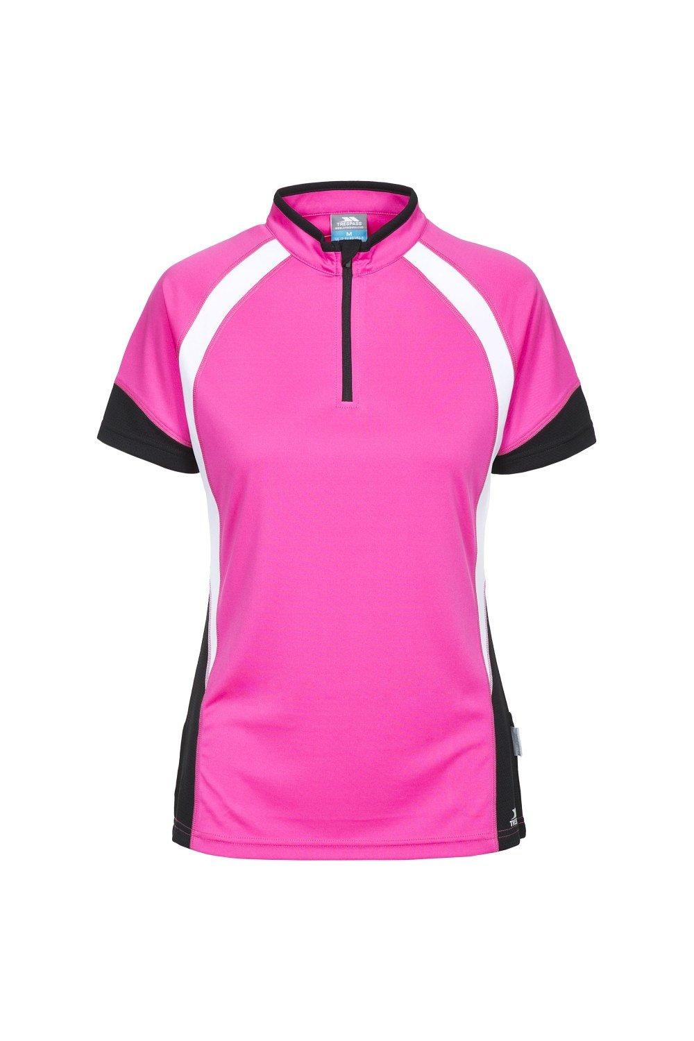 Велосипедная футболка Harpa с короткими рукавами Trespass, розовый