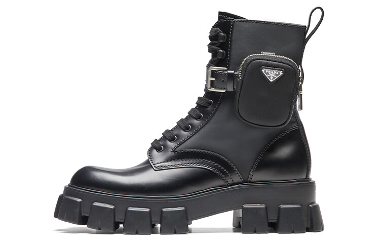 

Ботинки мужские Monolith Ankle Boots черные Prada