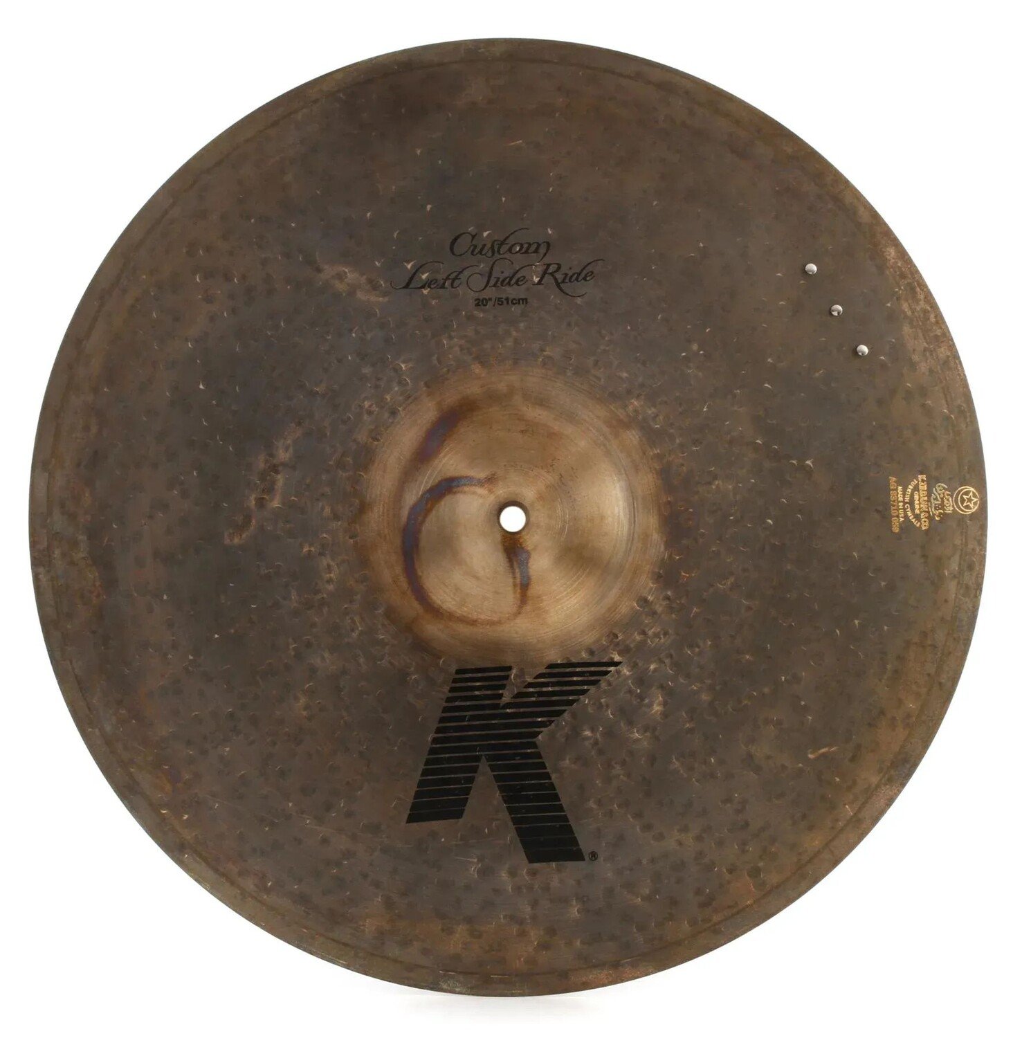 

Zildjian 20-дюймовая тарелка K Custom с левым боковым райдом