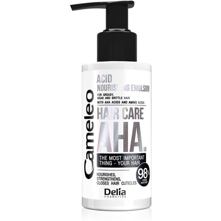 Cameleo AHA Hair Care Питательная эмульсия с кислотами для жирных, слабых, ломких волос 150мл