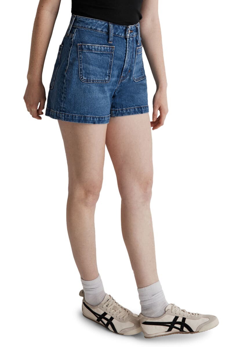 

Джинсовые шорты Curvy с накладными карманами MADEWELL