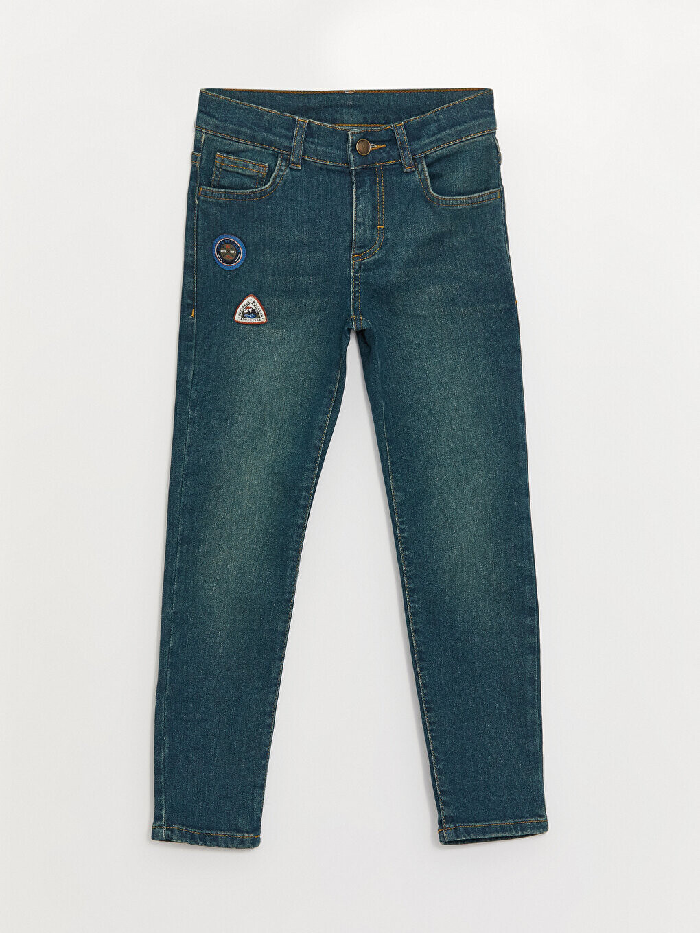 

Джинсовые брюки Slim Fit для мальчиков LCW Kids, темный тон родео