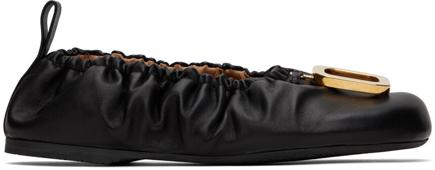 

Черные балетки с пряжкой Jw Anderson