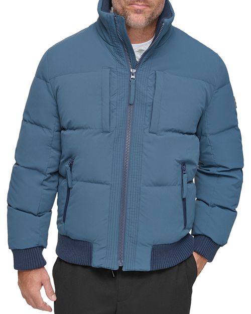 Куртка с боковой отделкой Andrew Marc, цвет Blue
