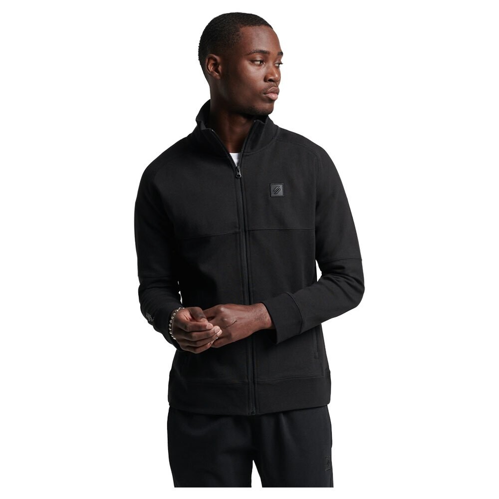 

Толстовка Superdry Code Tech Track Top, черный