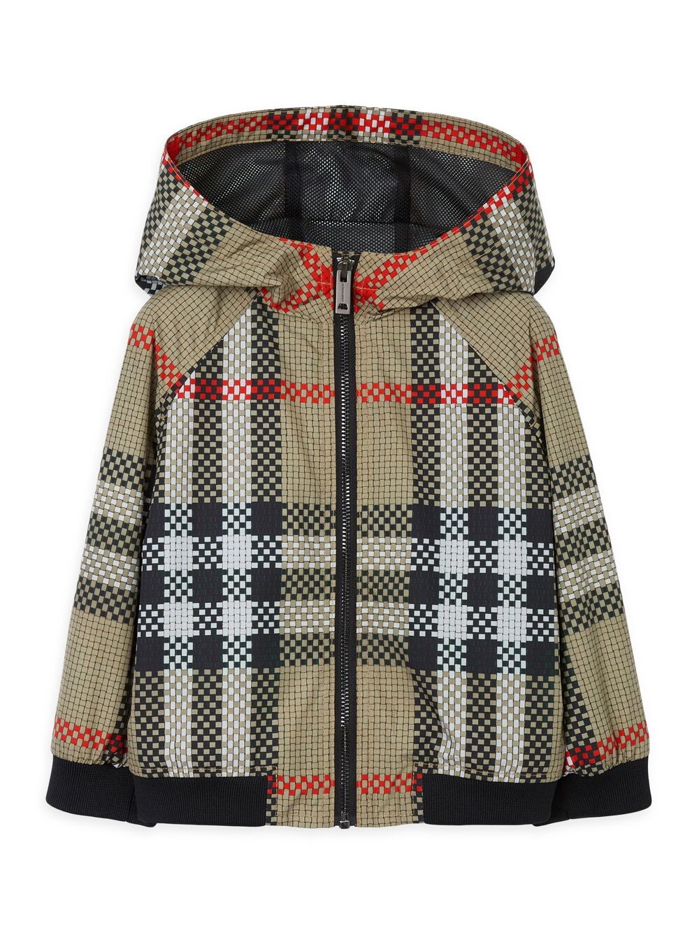 

Куртка-ветровка в клетку для мальчиков и маленьких мальчиков Burberry