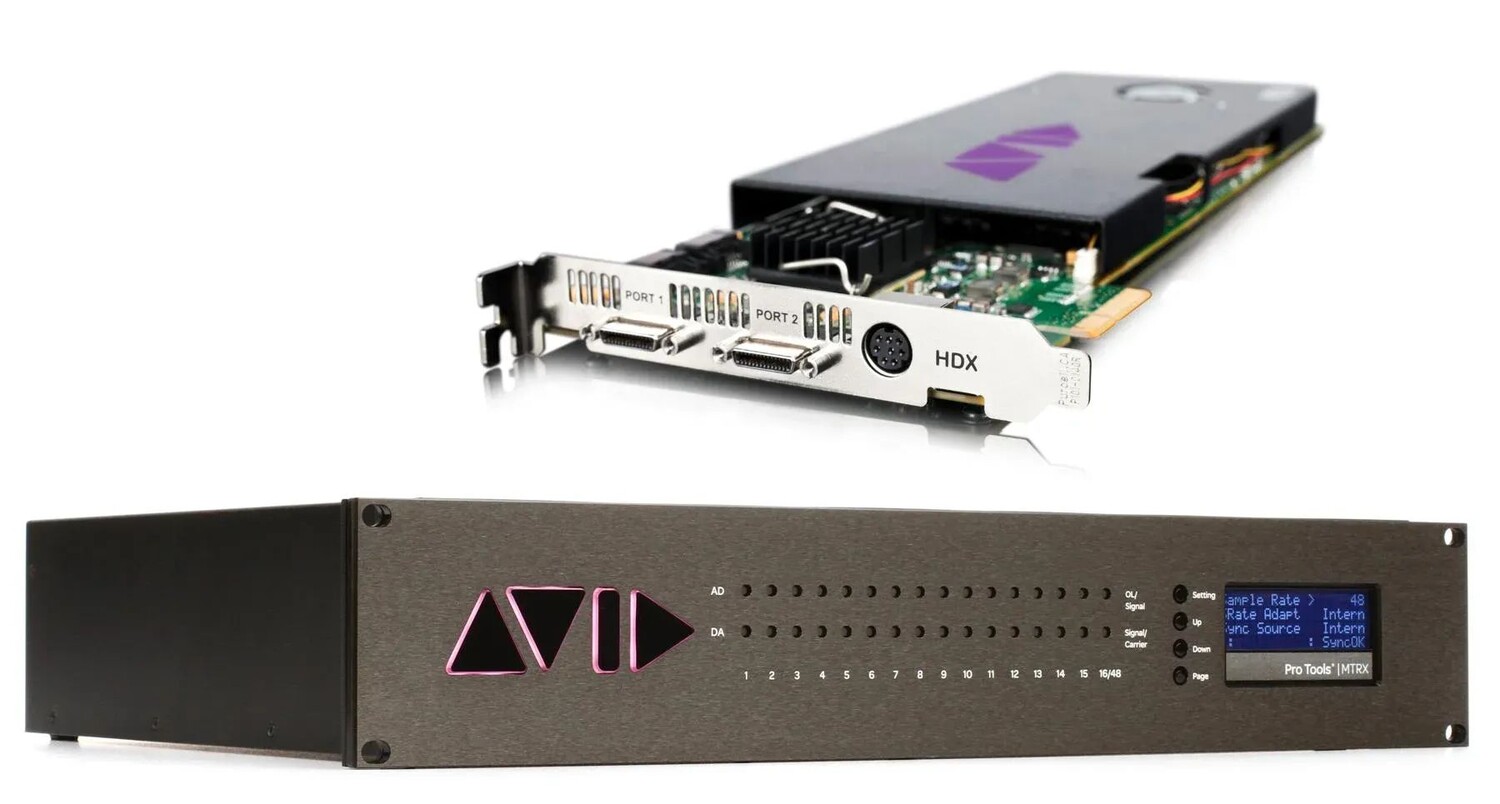 

Avid MTRX — система аналогового интерфейса 16x16
