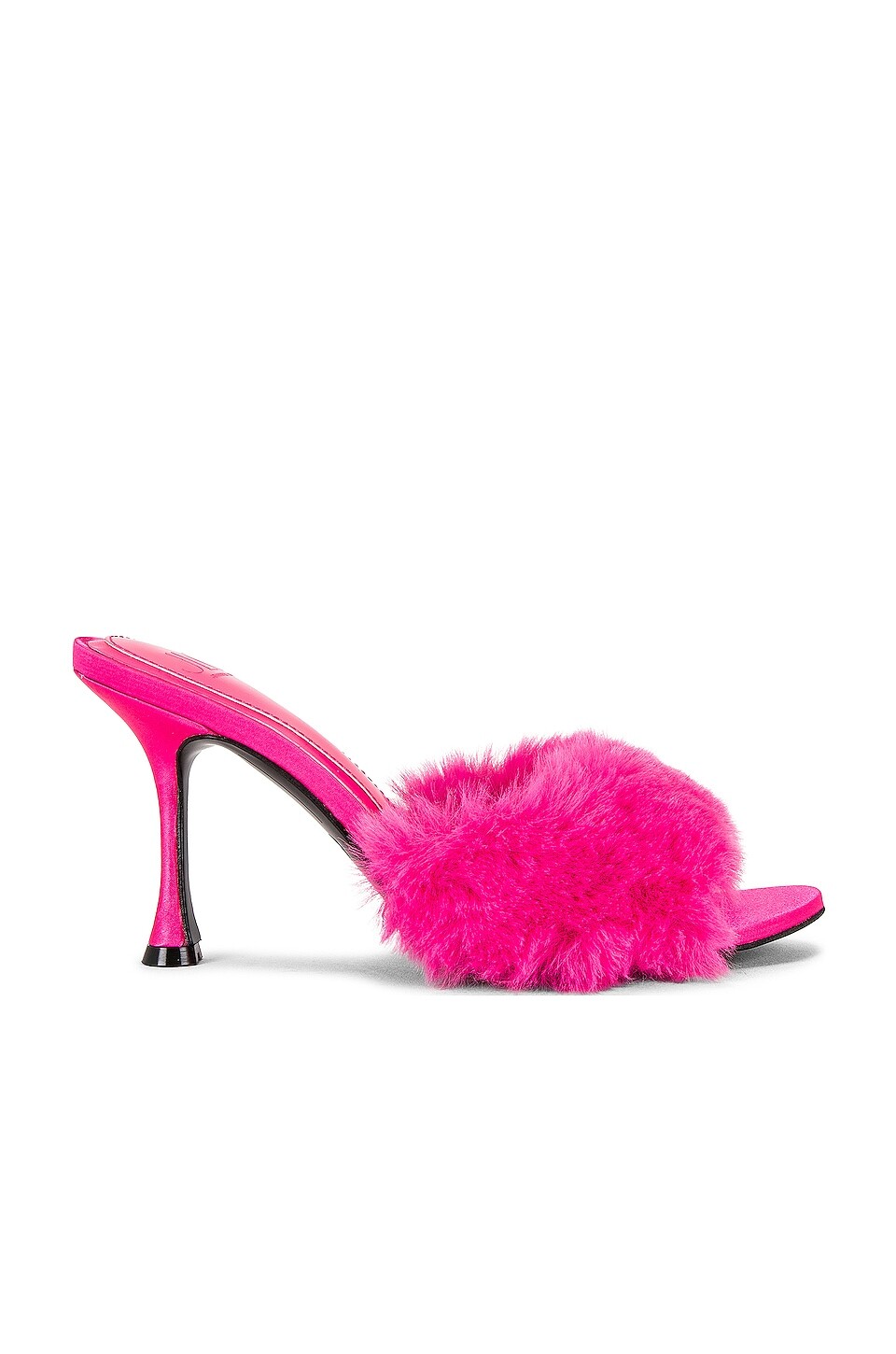 

Мюли JLO Jennifer Lopez x REVOLVE Bowery Faux Mink, цвет Lollipop
