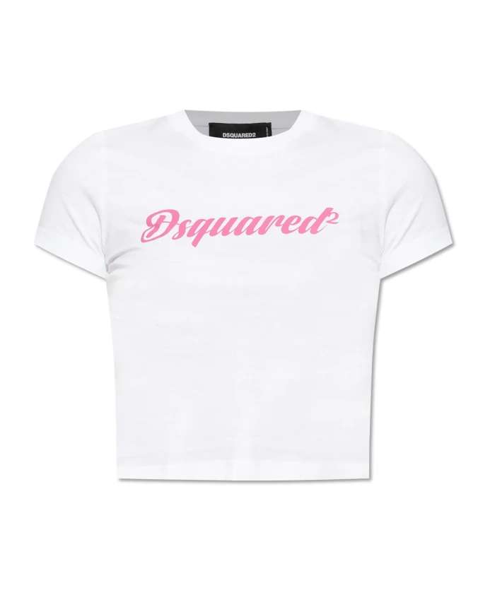 

Футболка с логотипом Dsquared2, белый