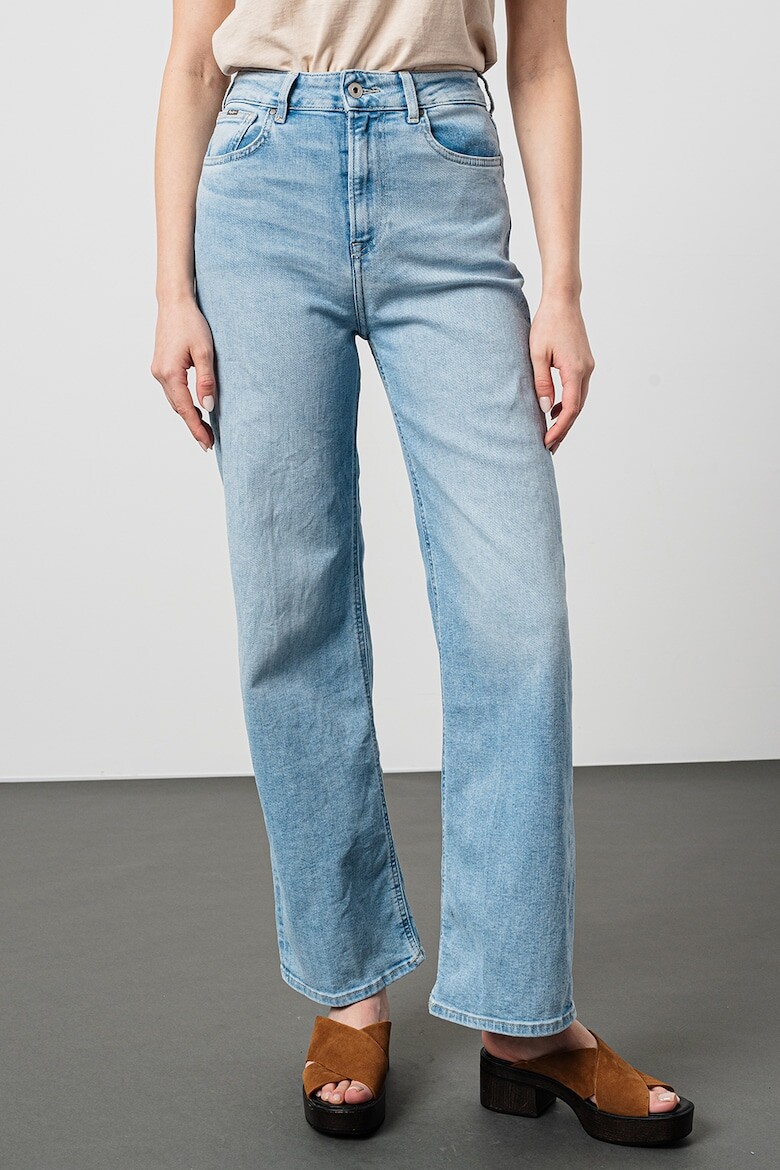 

Широкие джинсы с высокой талией Pepe Jeans London, синий
