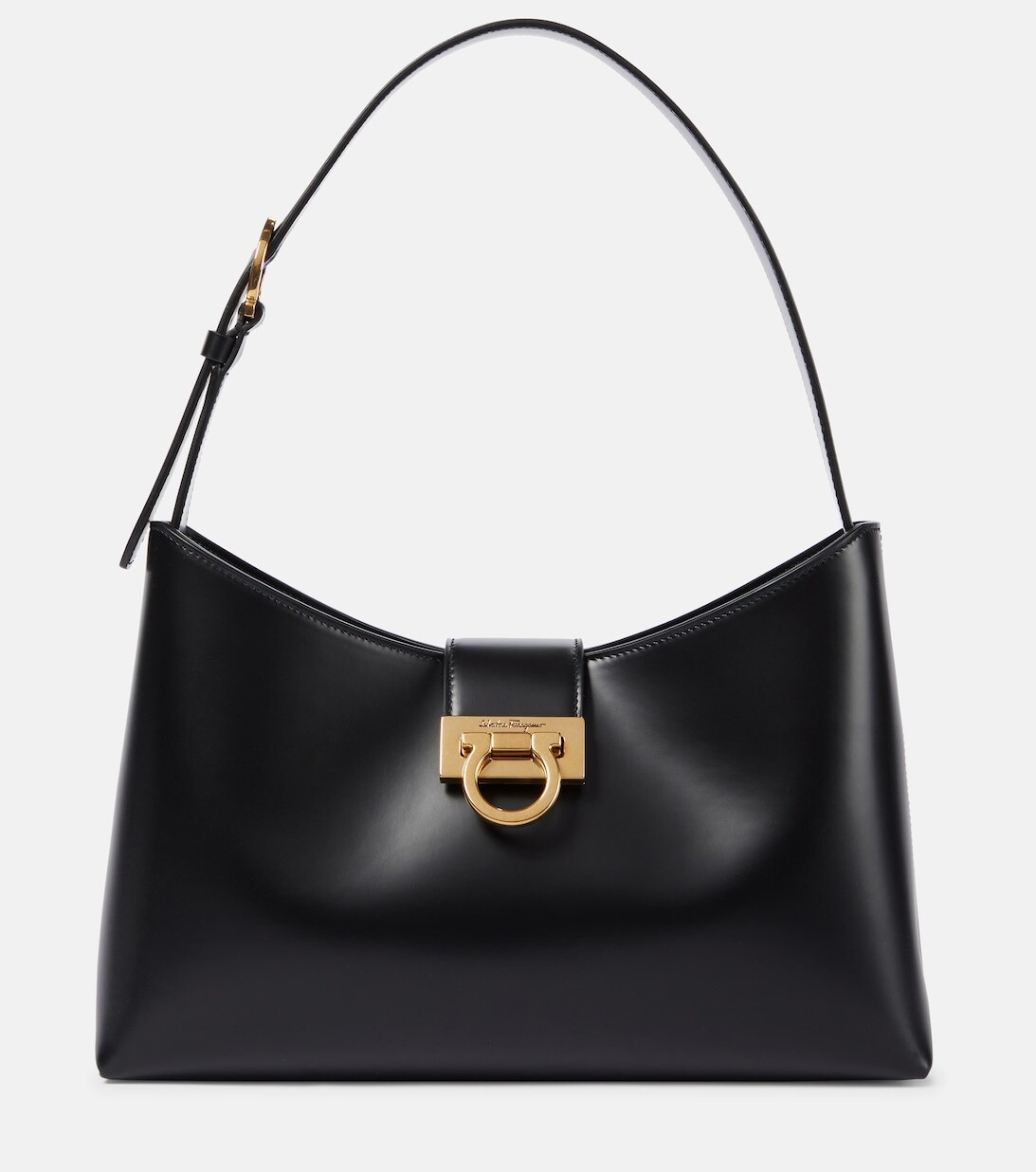 

Trifolio Маленькая кожаная сумка через плечо Ferragamo, черный