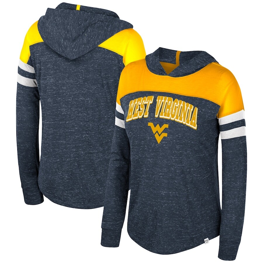 

Футболка с длинным рукавом Colosseum West Virginia Mountaineers, нави