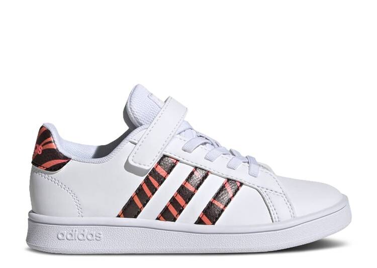 

Кроссовки Adidas GRAND COURT J 'TIGER STRIPES', белый