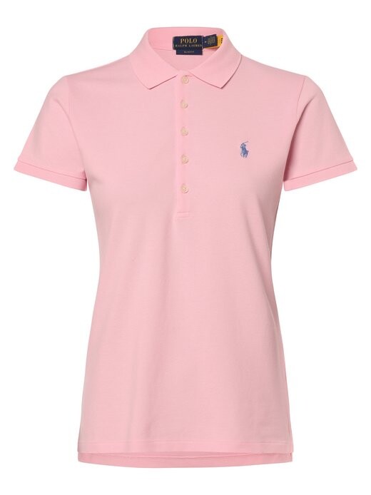 

Рубашка-Поло узкого кроя Polo Ralph Lauren, розовый
