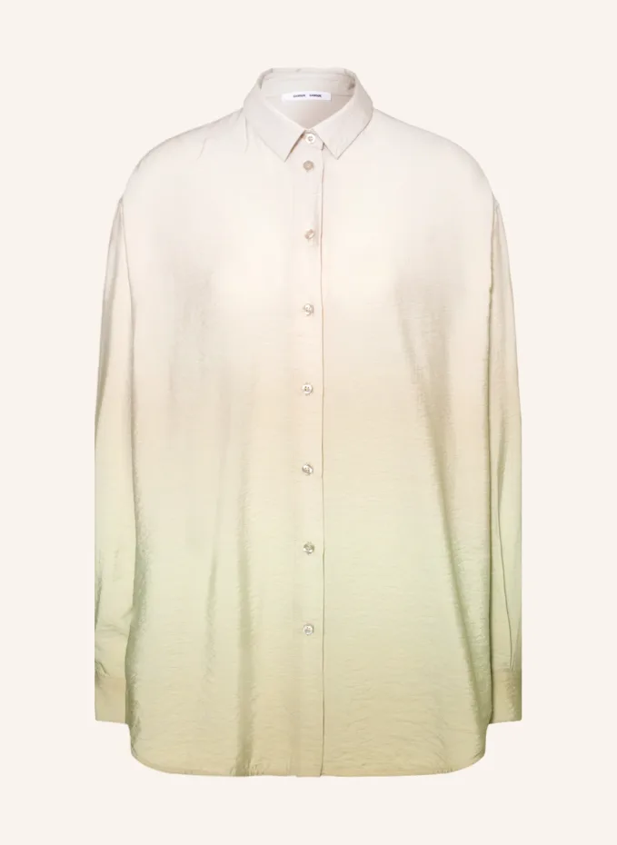 Блузка-рубашка альфрида Samsøe Samsøe, зеленый