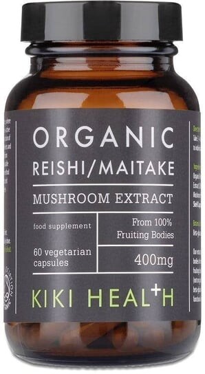 

Экстракт гриба Рейши/Маитаке (60 капсул) Kiki Health