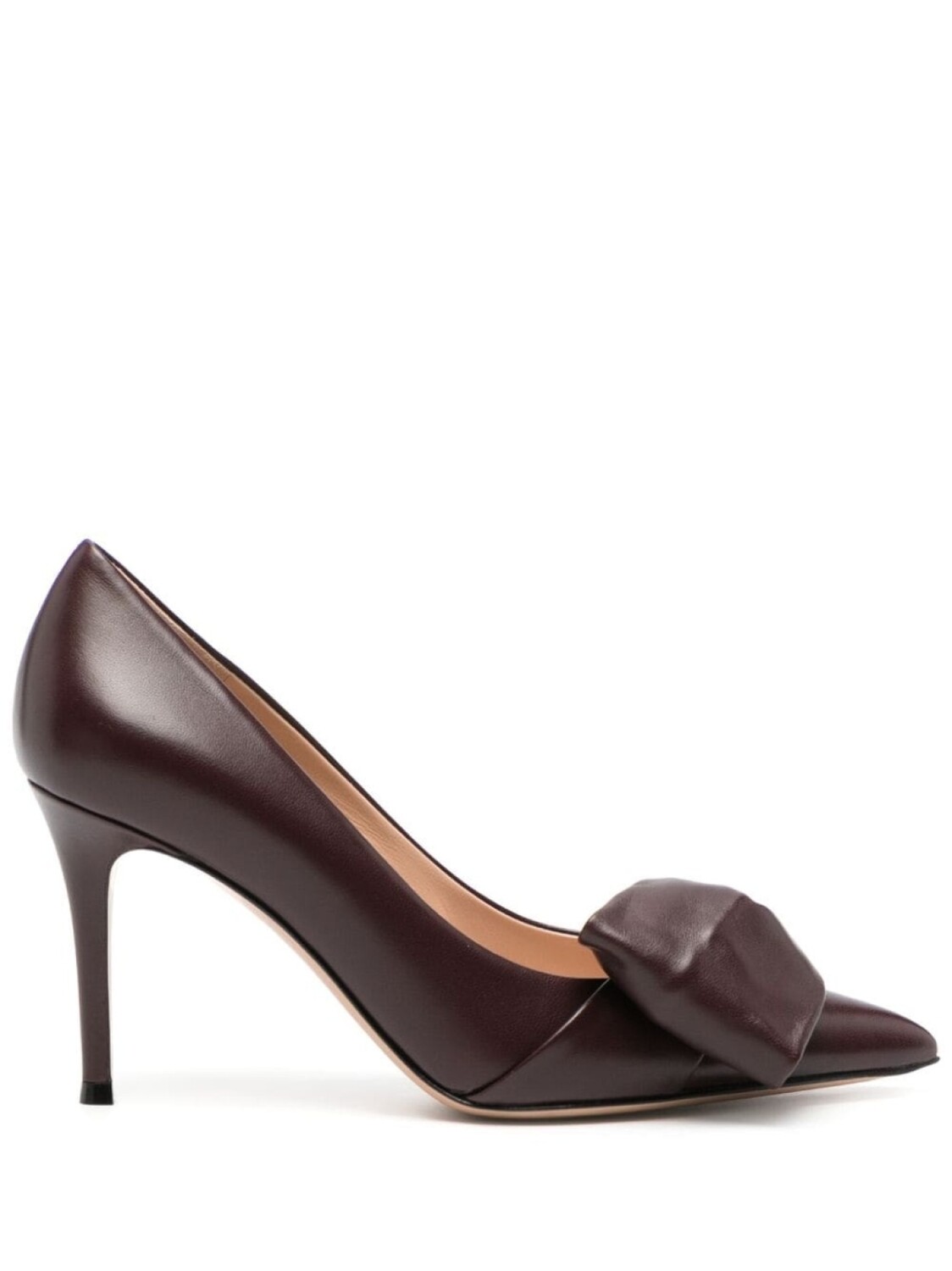 

Gianvito Rossi туфли с бантом, красный