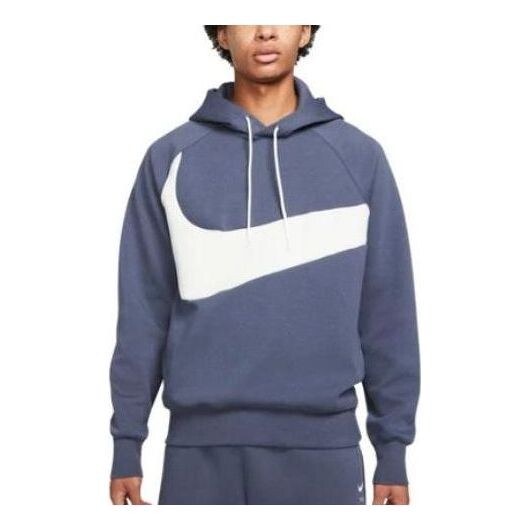 

Толстовка Nike Sportswear Swoosh Tech Fleece Pullover Hoodie 'Thunder Blue', синий