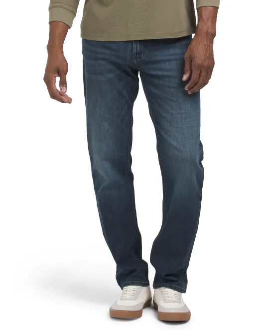 

Прямые эластичные джинсы Secaucus Calvin Klein Jeans, цвет Secaucus Blue