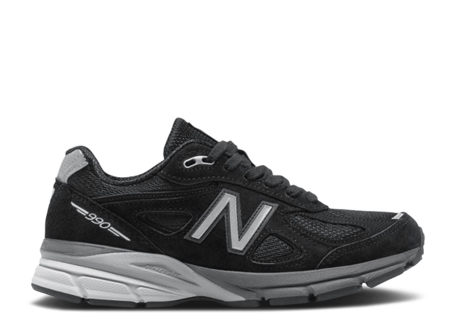 

Кроссовки New Balance Wmns 990V4 Made In Usa 'Black Silver' 2016, черный