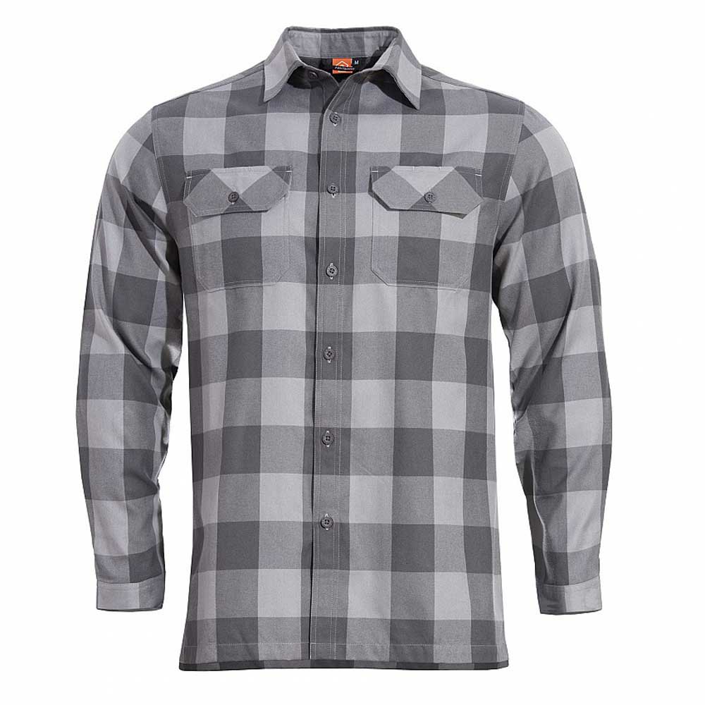 Рубашка Pentagon Flannel, серый рубашка zara soft flannel серый
