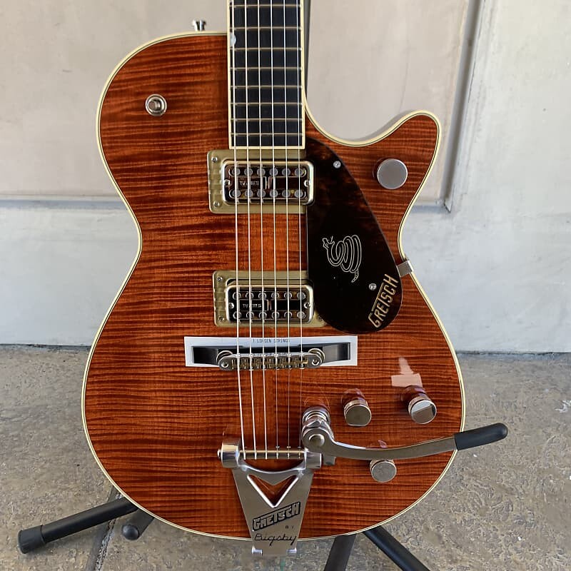 

Электрогитара G6130T Sidewinder with String Thru Bigsby Bourbon Stain