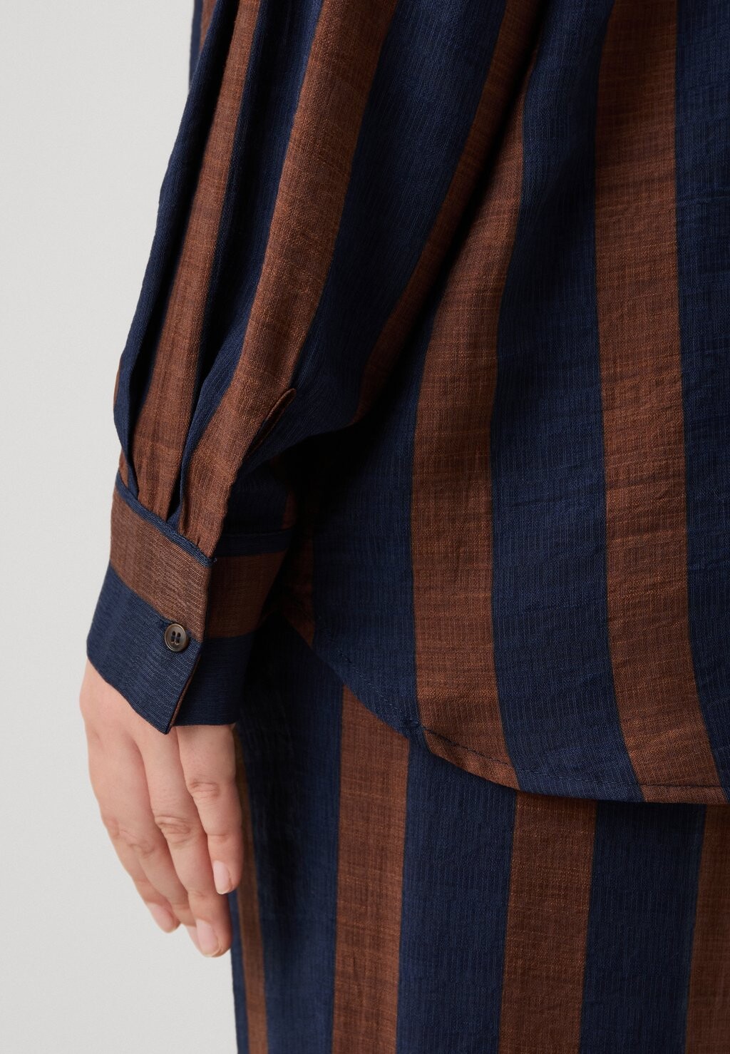 

Блузка на пуговицах CARTEMPER SHIRT ONLY Carmakoma, темно-синий