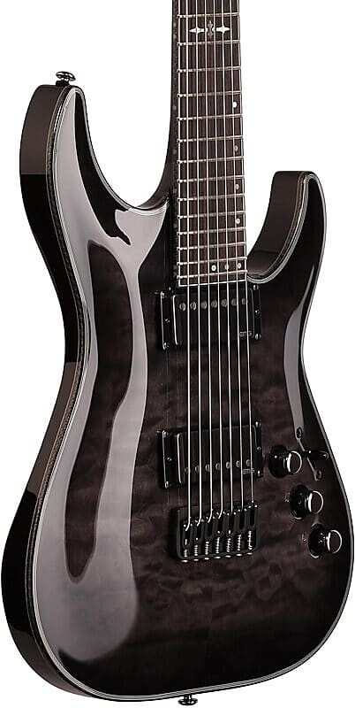 

Электрогитара Schecter Hellraiser Hybrid C-7, Trans Black Burst, 7-string