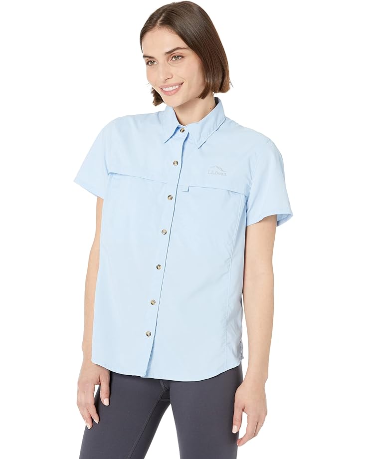 Рубашка L.L.Bean Petite Tropicwear, цвет Lapis Quartz