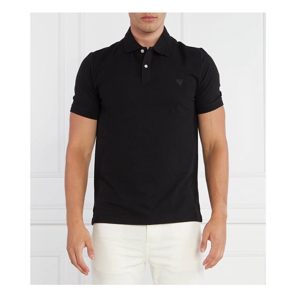 

Поло Guess Slim Fit, черный