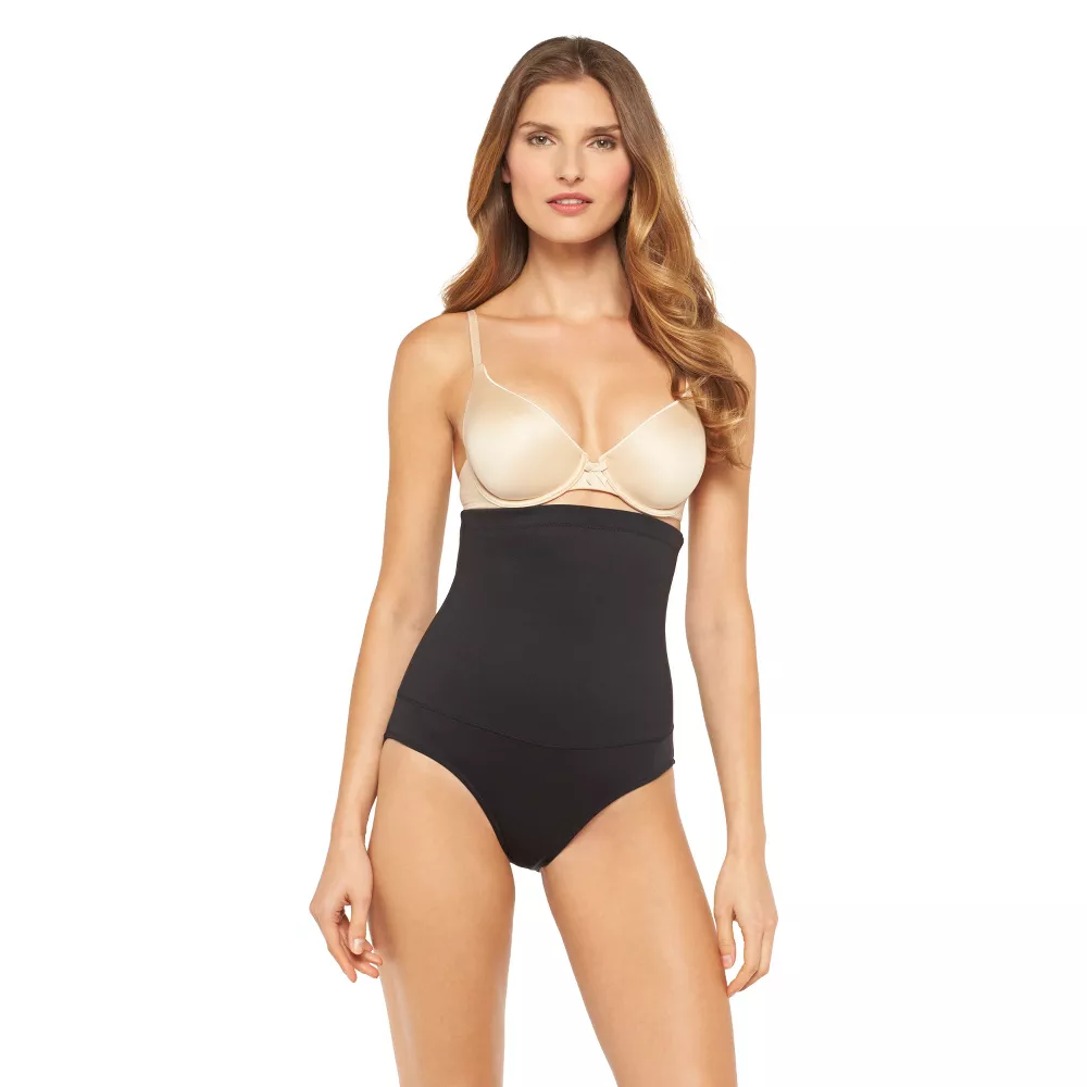 

Женские трусы с высокой талией Maidenform Self Expressions 290, цвет Black