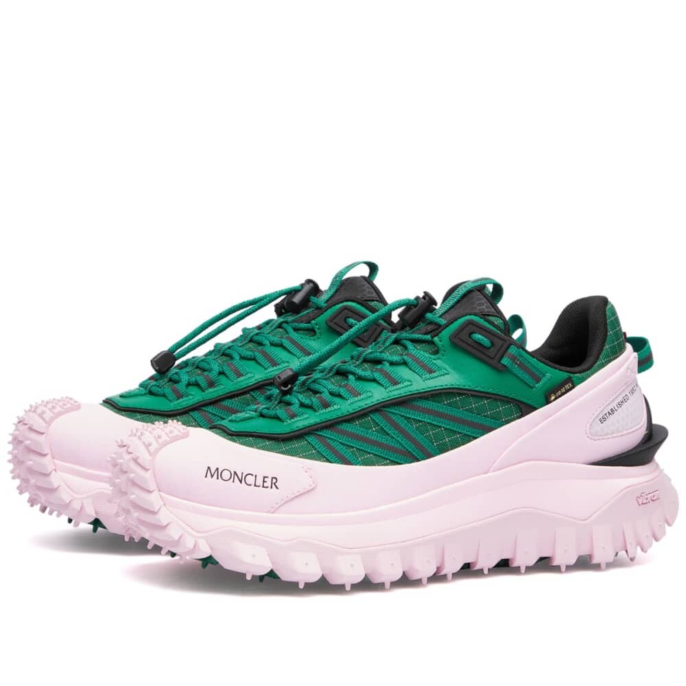 

Двухцветные низкие кроссовки Moncler Trailgrip Gtx, розовый