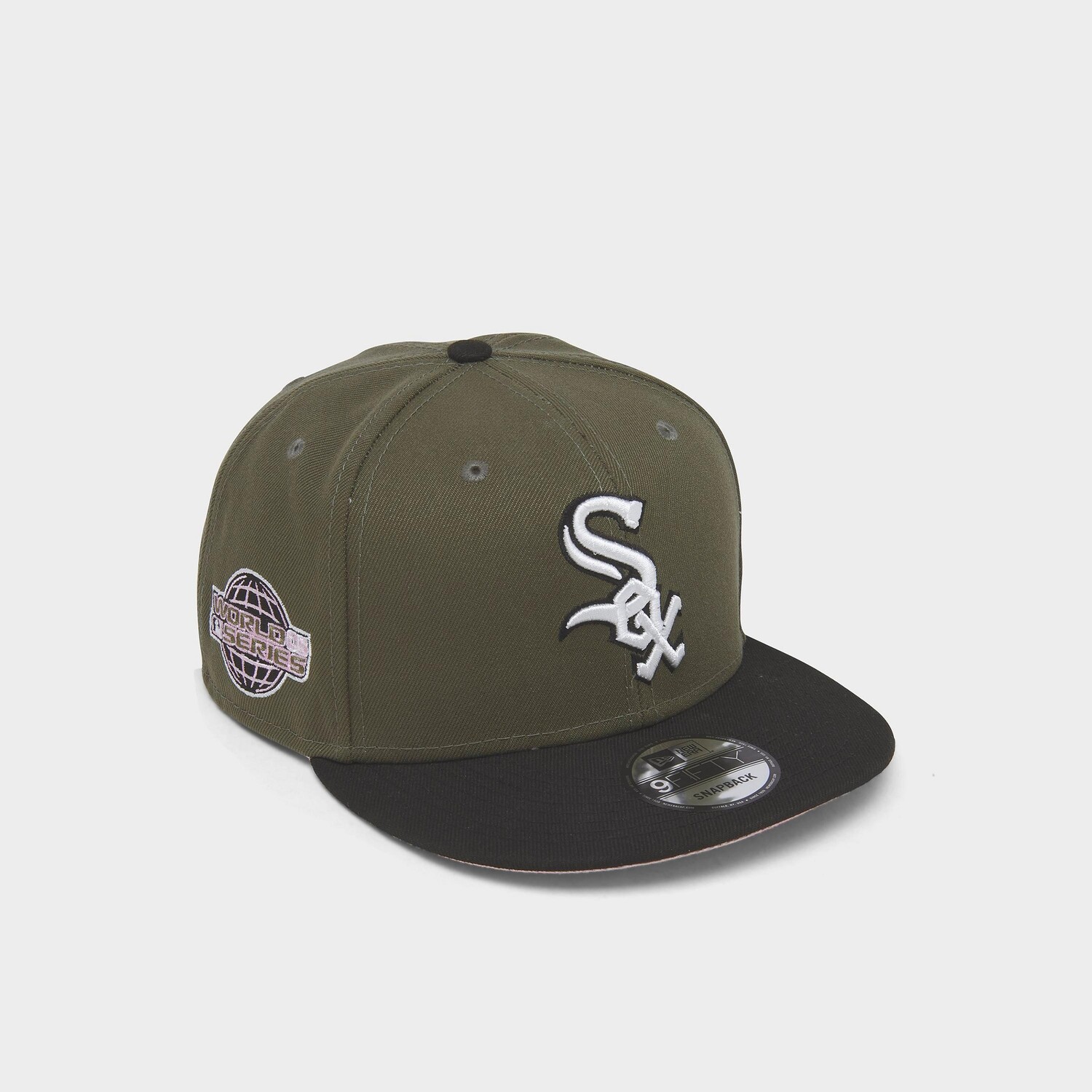 

Оливковая кепка New Era Chicago White Sox MLB 9FIFTY Snapback, зеленый