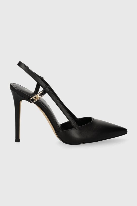 

Кожаные туфли на высоком каблуке Veronica MICHAEL Michael Kors, черный