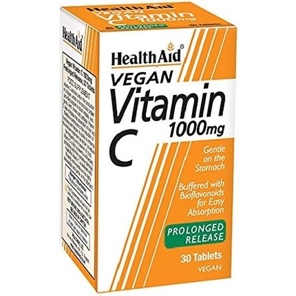 цена Витамин С 1000 мг замедленного высвобождения, 30 таблеток, Health Aid