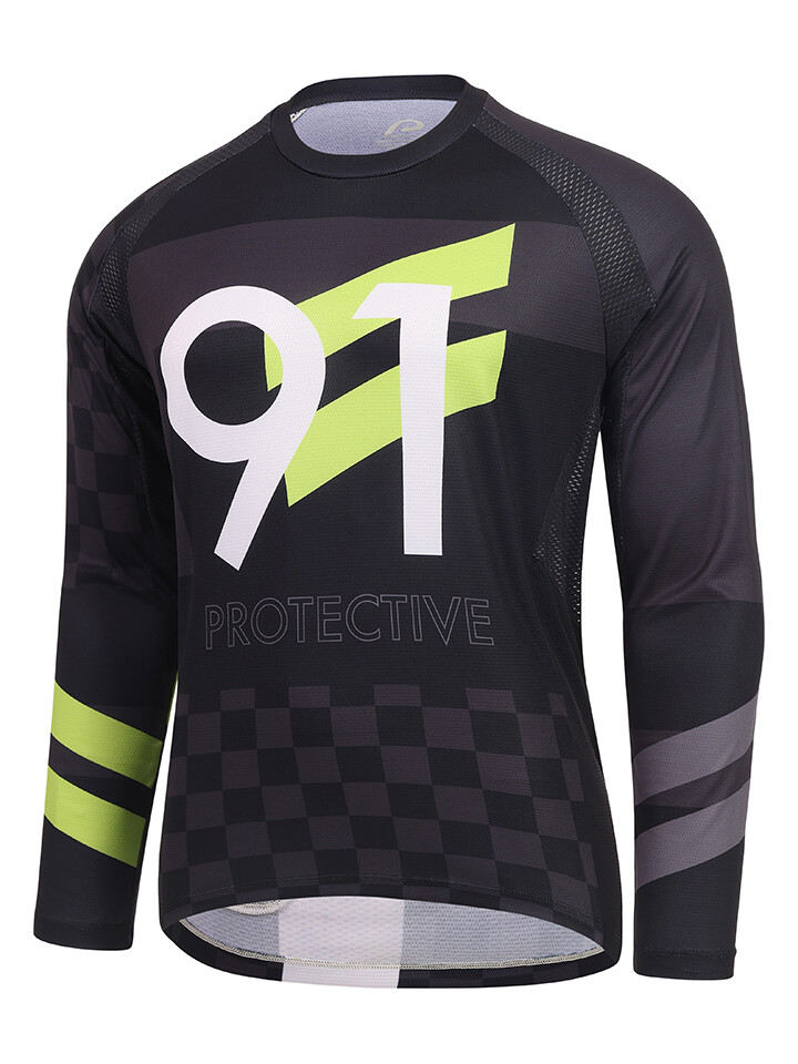 

Рубашка Protective Fahrradtrikot So Fly, антрацит