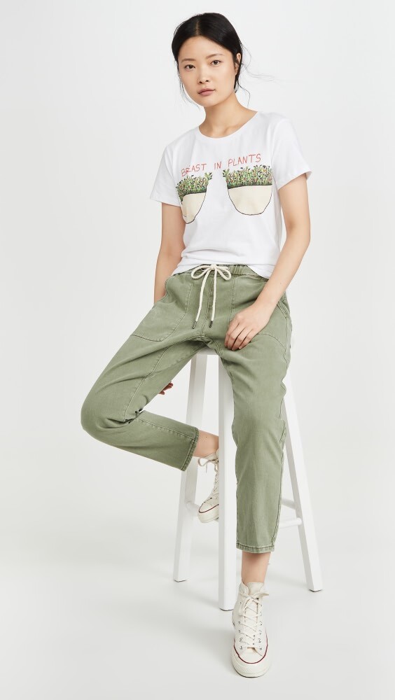

Джинсы One Teaspoon Shabbies Drawstring Boyfriend
