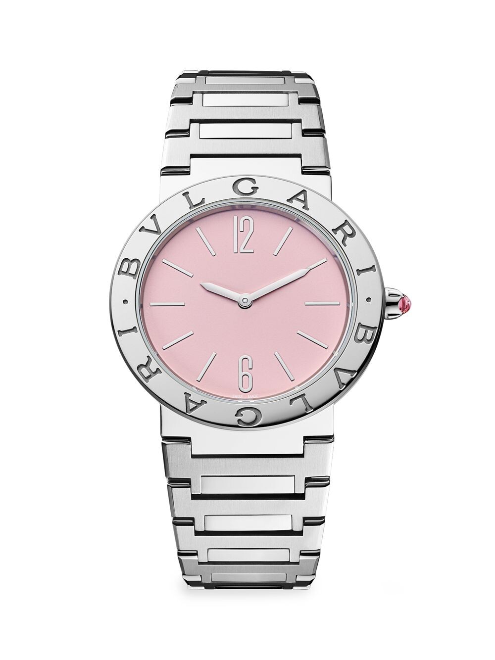 

BVLGARI Часы BVLGARI из нержавеющей стали с браслетом BVLGARI