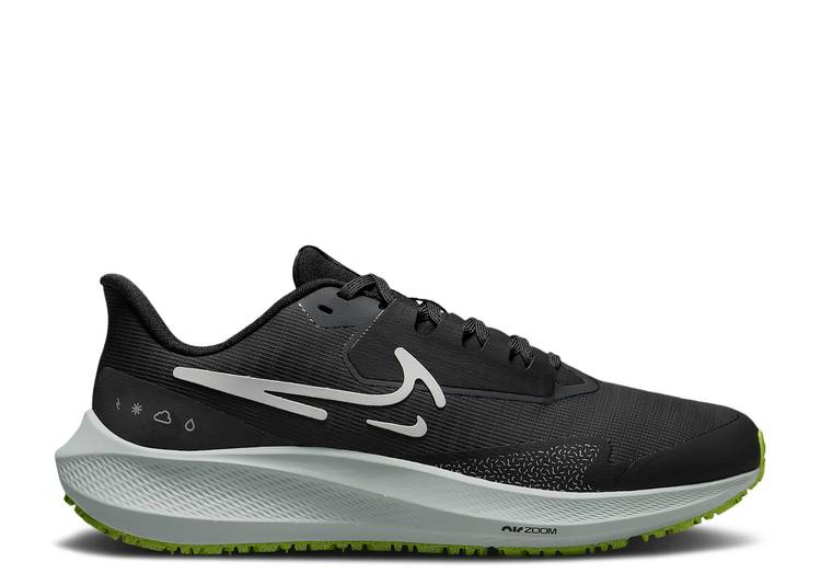 

Кроссовки Nike WMNS AIR ZOOM PEGASUS 39 SHIELD 'BLACK DARK SMOKE GREY', черный