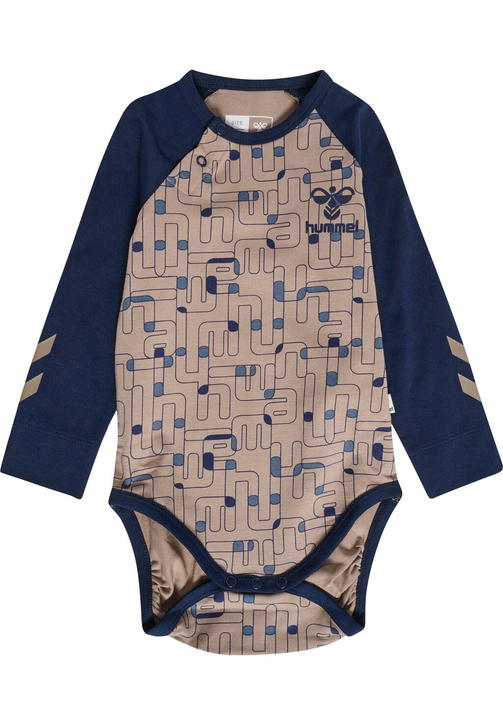 

Боди ALBO L/S Hummel, цвет fungi