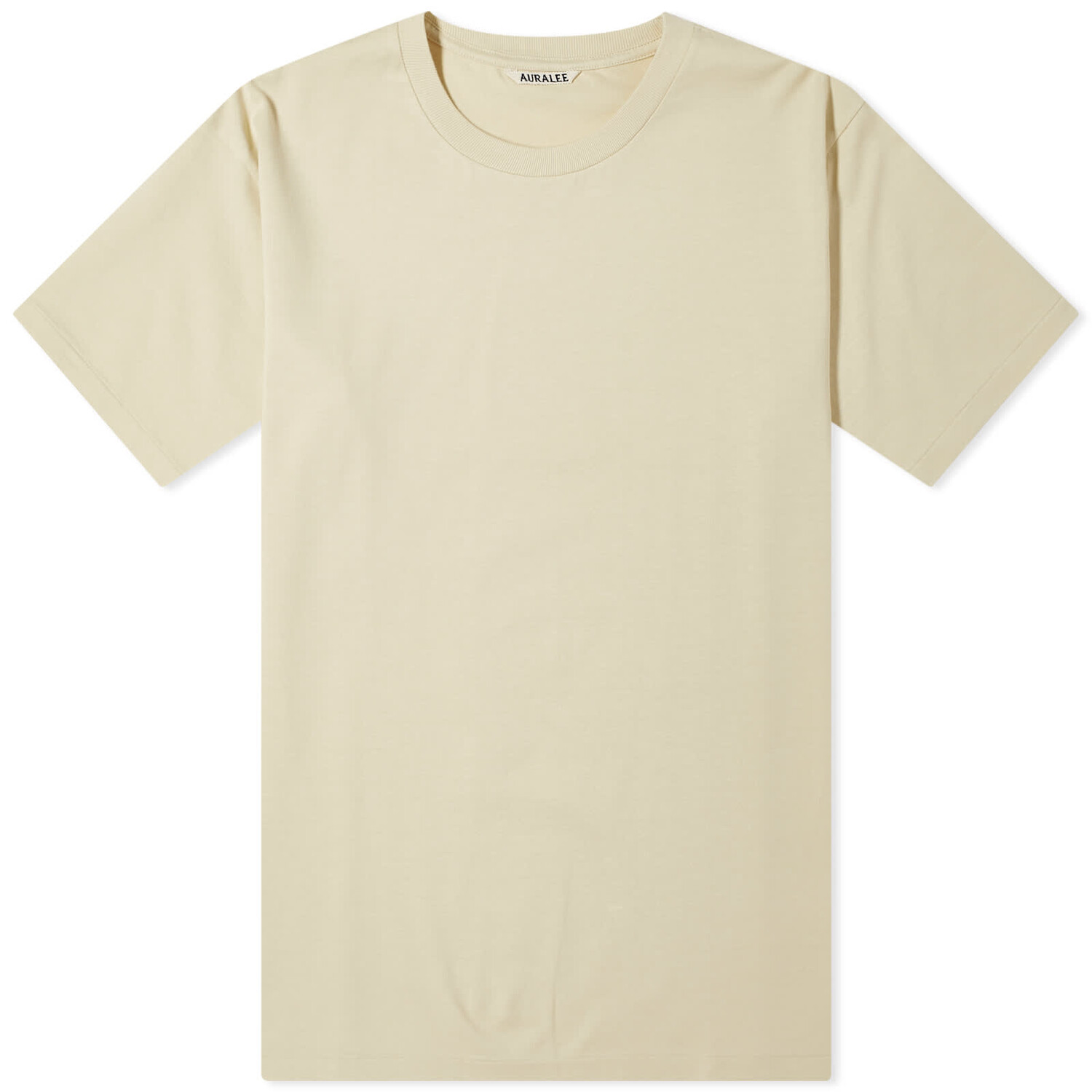 

Футболка Auralee Luster Plaiting T-Shirt, цвет Ivory