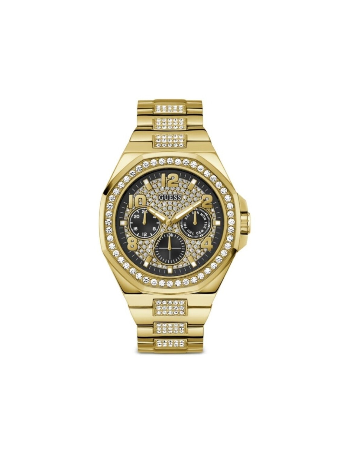 

GUESS USA наручные часы Empire 46 мм, черный