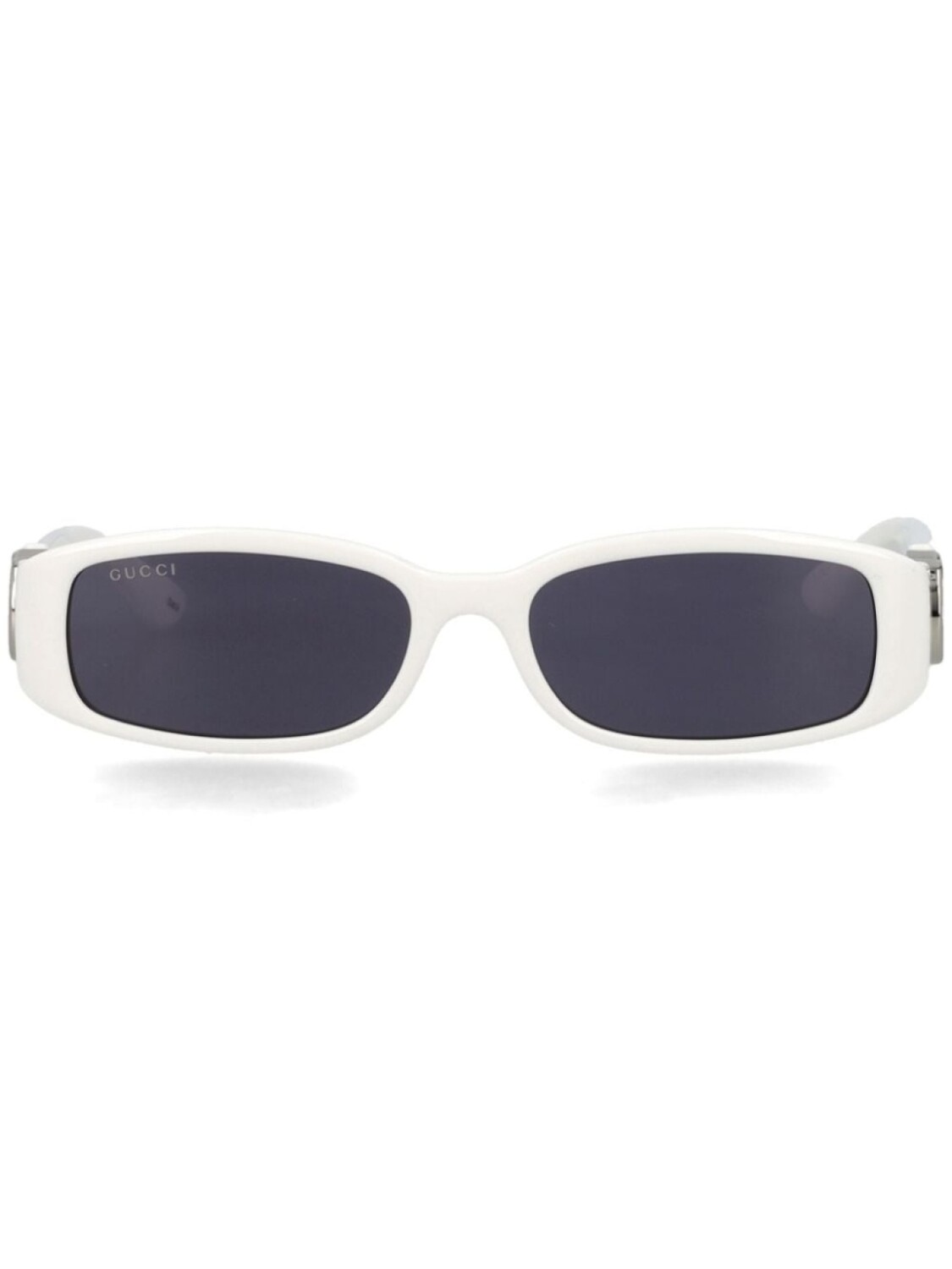 

Gucci Eyewear солнцезащитные очки в прямоугольной оправе, белый