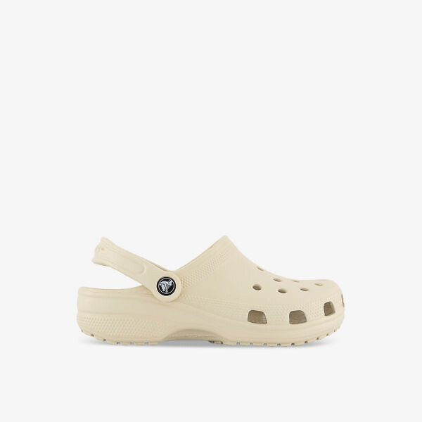 

Классические резиновые сабо с логотипом Crocs, белый