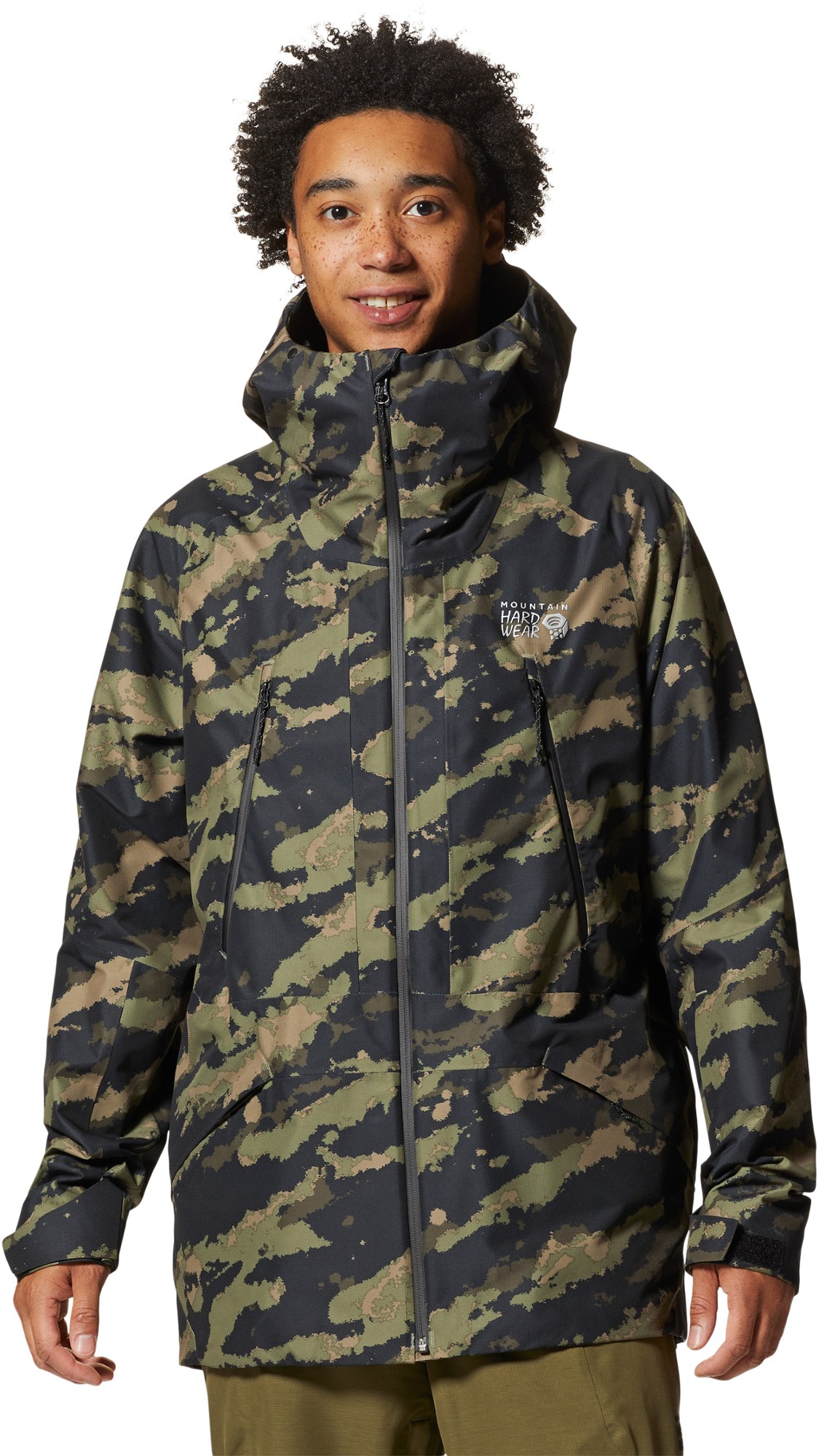 цена Куртка Sky Ridge GORE-TEX — мужская Mountain Hardwear, зеленый