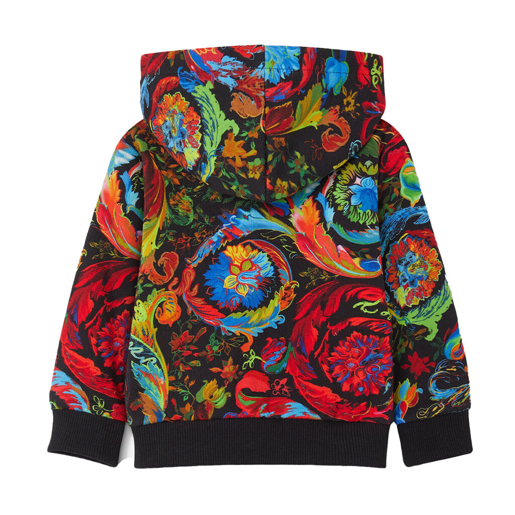 

Разноцветная толстовка на молнии Versace, мультиколор